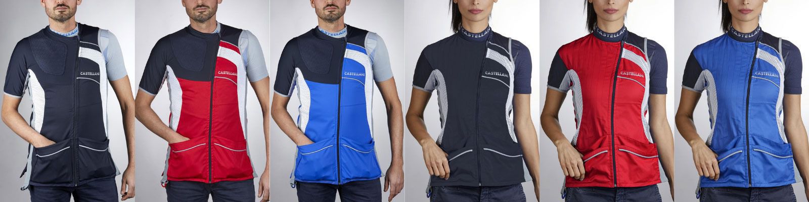 Castellani Shooting vest TK PRO for both men and women